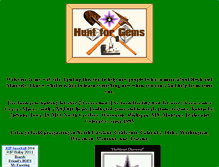 Tablet Screenshot of huntforgems.com